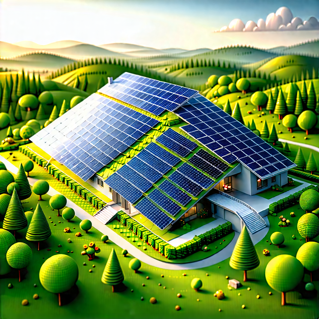 Innovative Renewable Energy (design:1.22) With Large, Green,