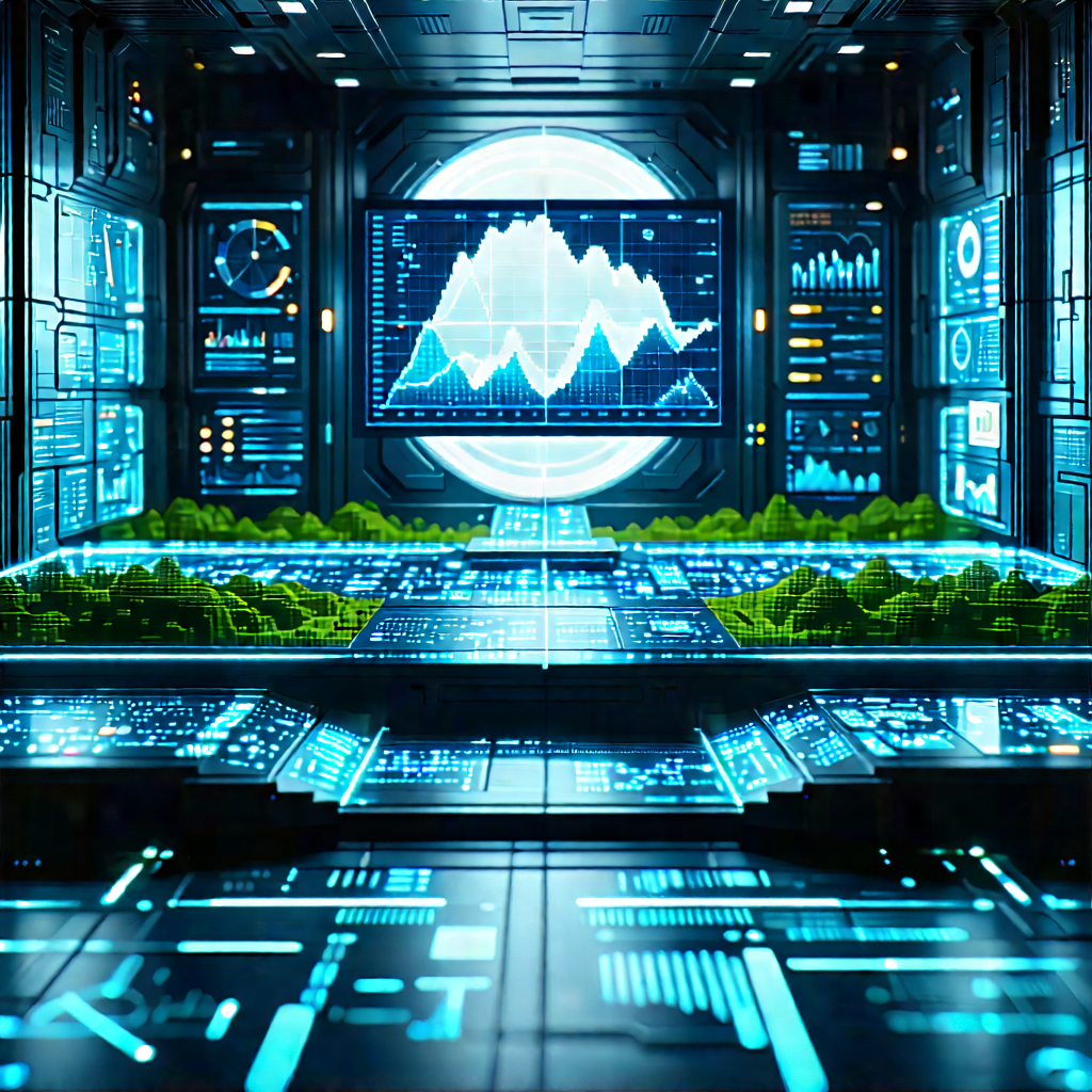 Financial technology in research center