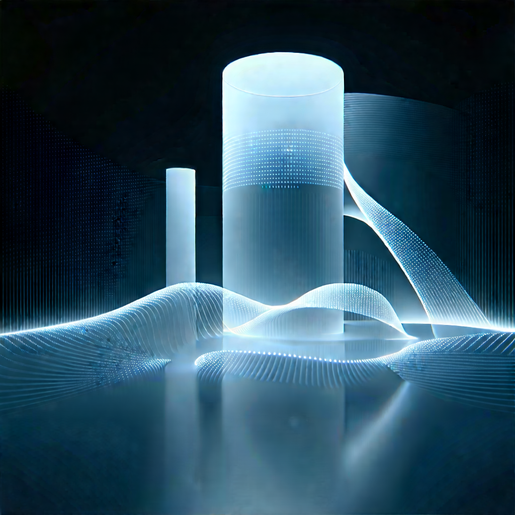 Futuristic Research Laboratory With Futuristic Cityscape