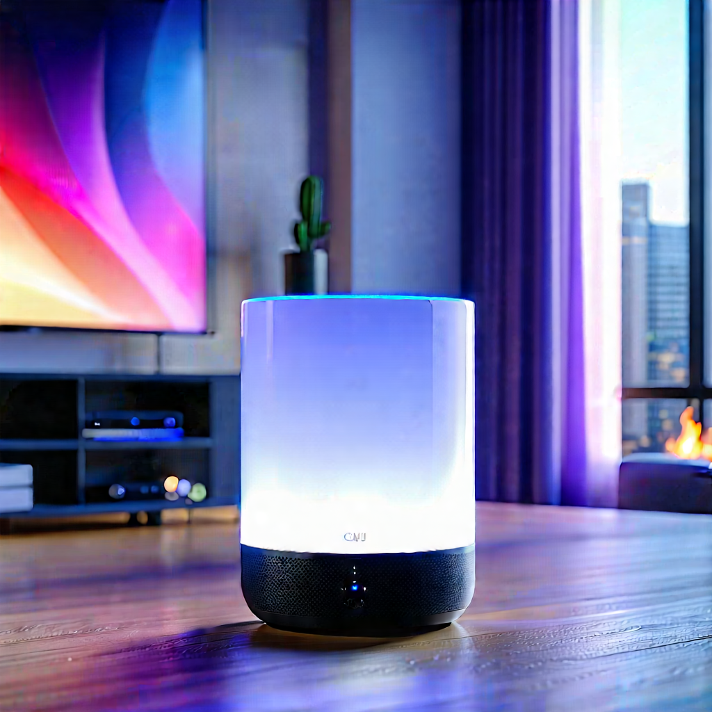 Smart Home (device:1.19) With User Interface With Living Room