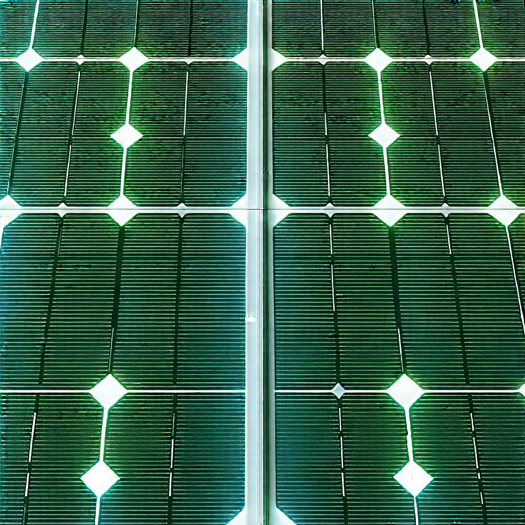 Solar panel with holographic projection