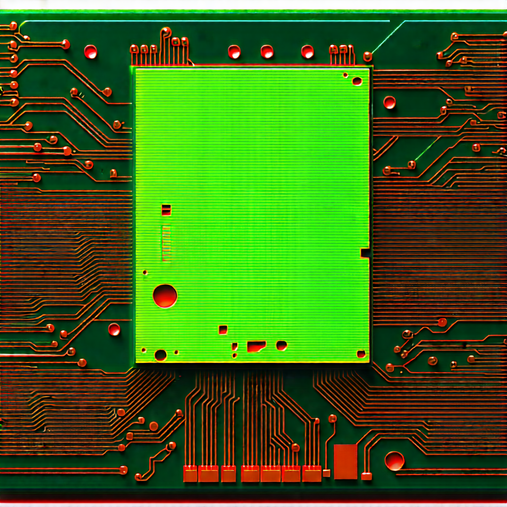 Circuit board with laser scanning