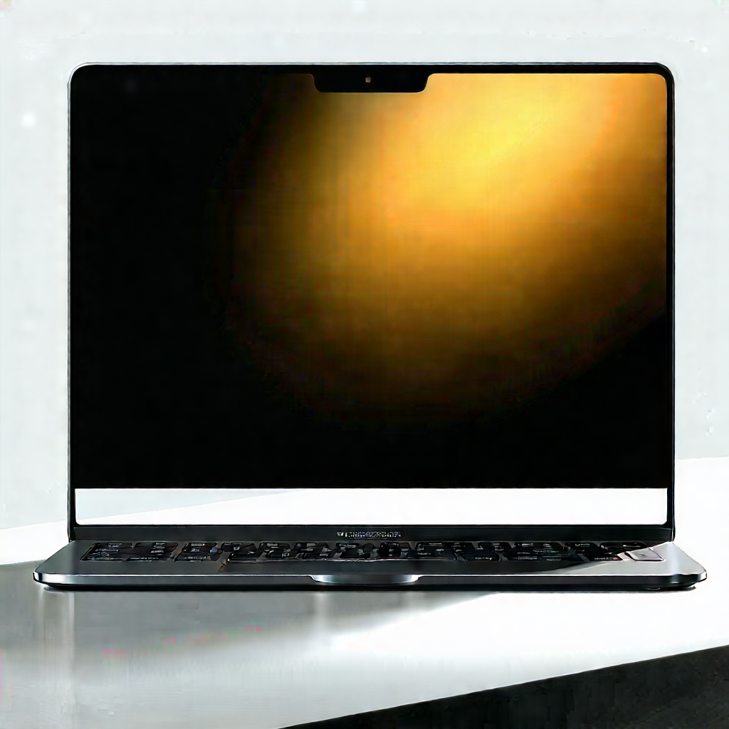 Laptop With User Interface With Laptop Computer