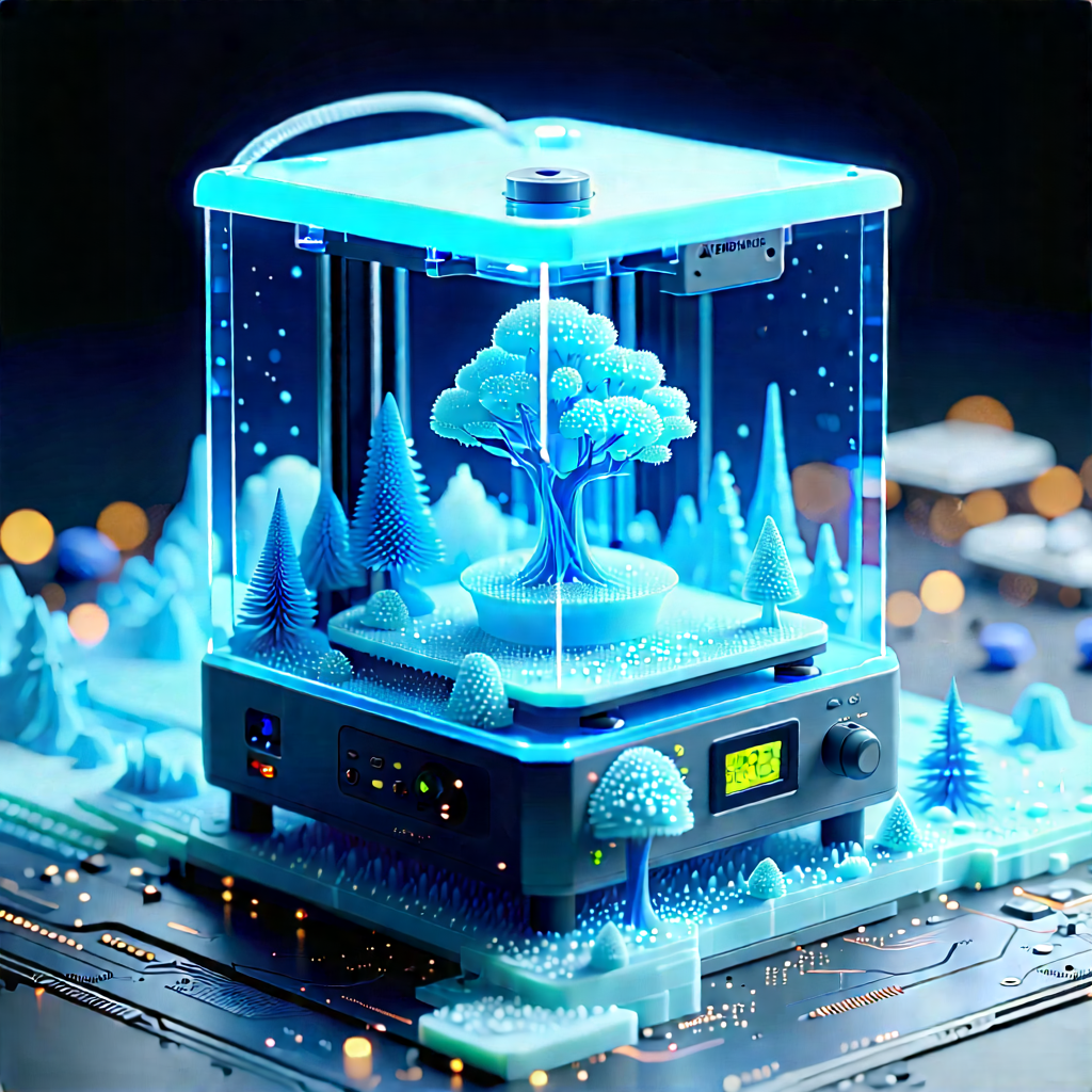 3d printer with digital particles