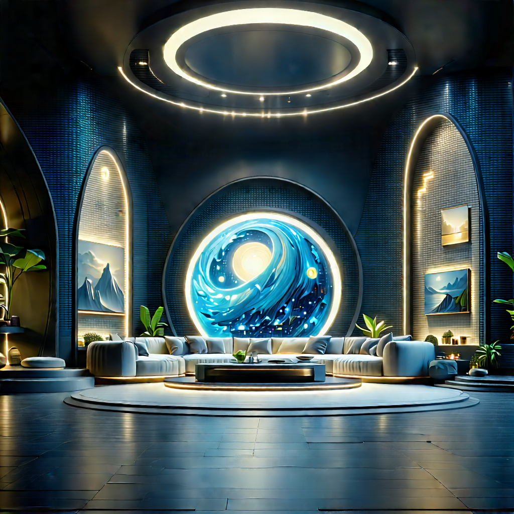 Futuristic smart home