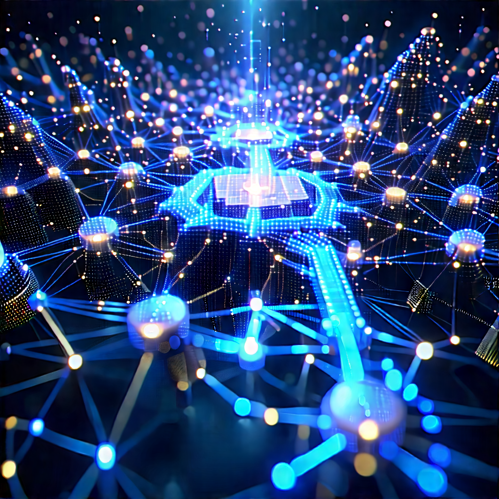 Blockchain Network Visualization With Image