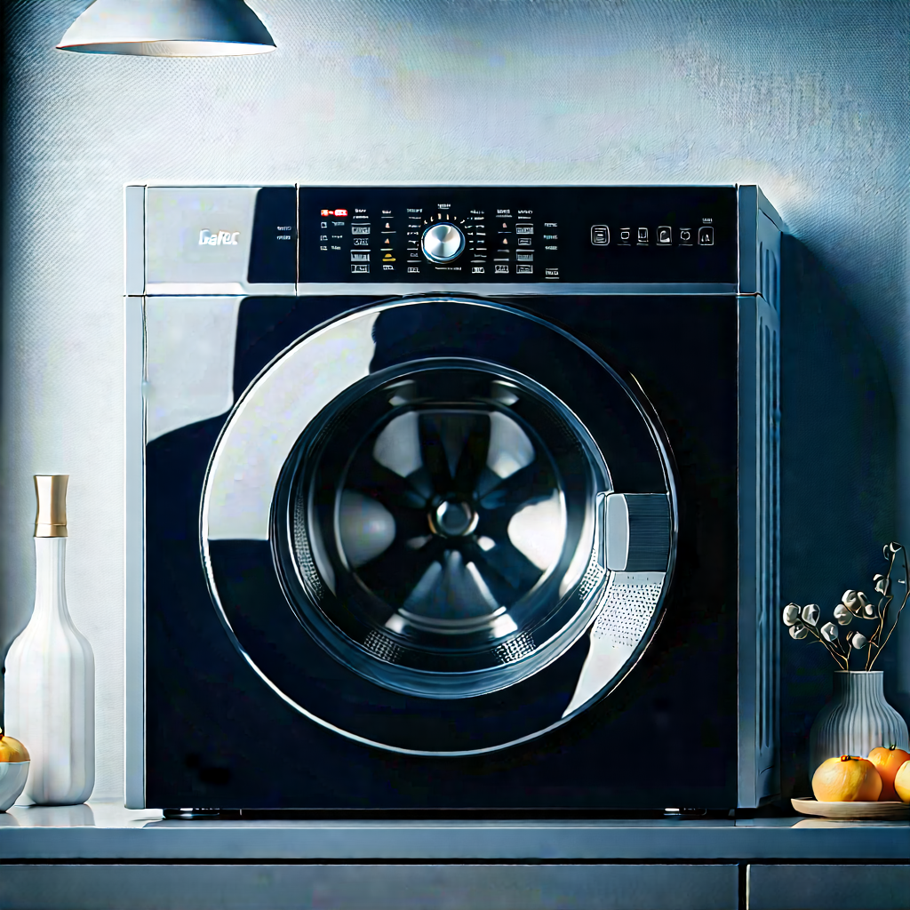 Innovative Smart Appliance Design With Black Washing