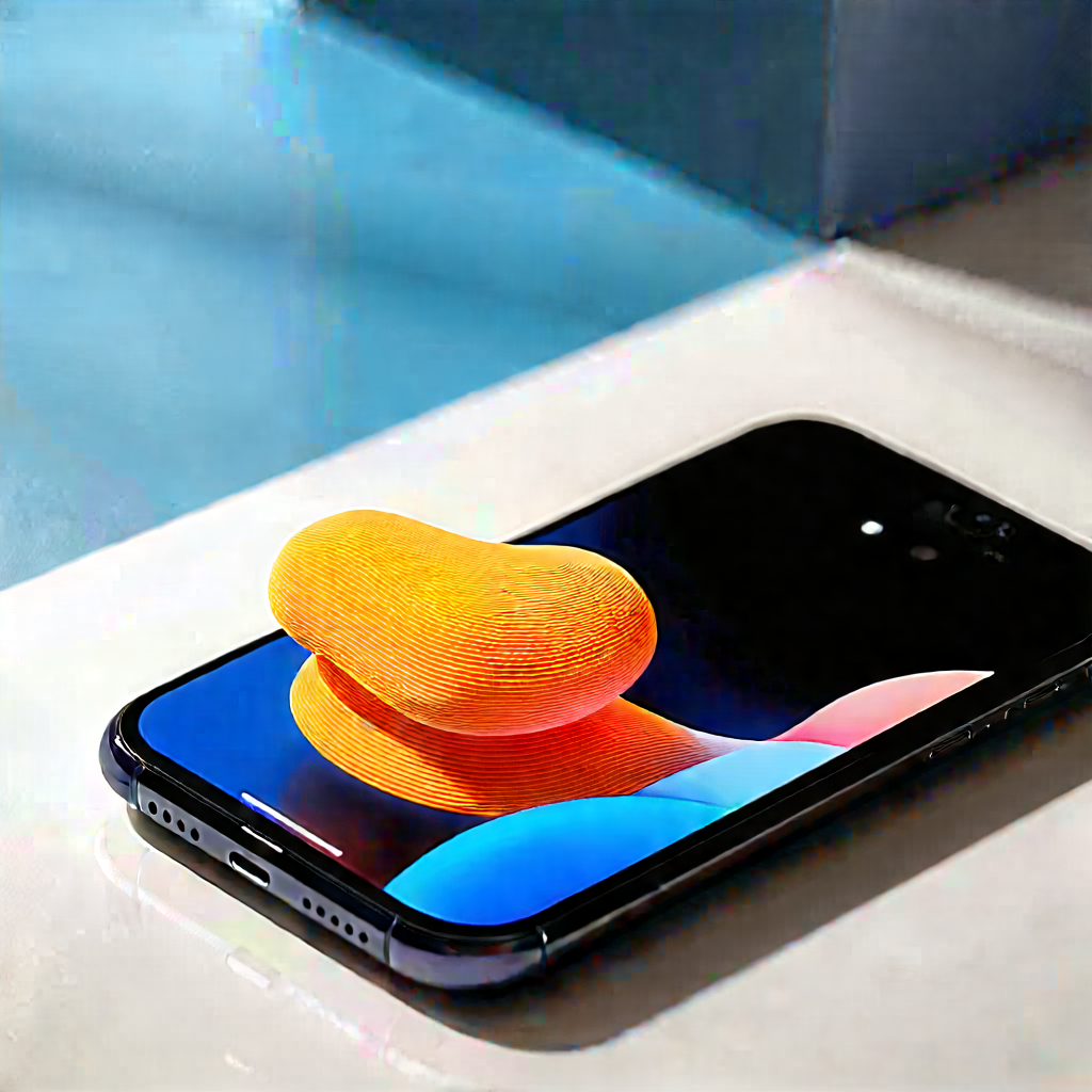 Smartphone With Streaming Content With Cell Phone