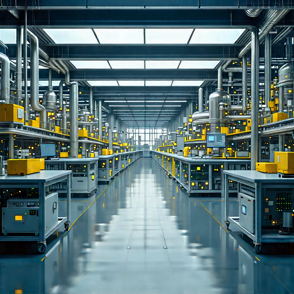 Educational technology in manufacturing facility