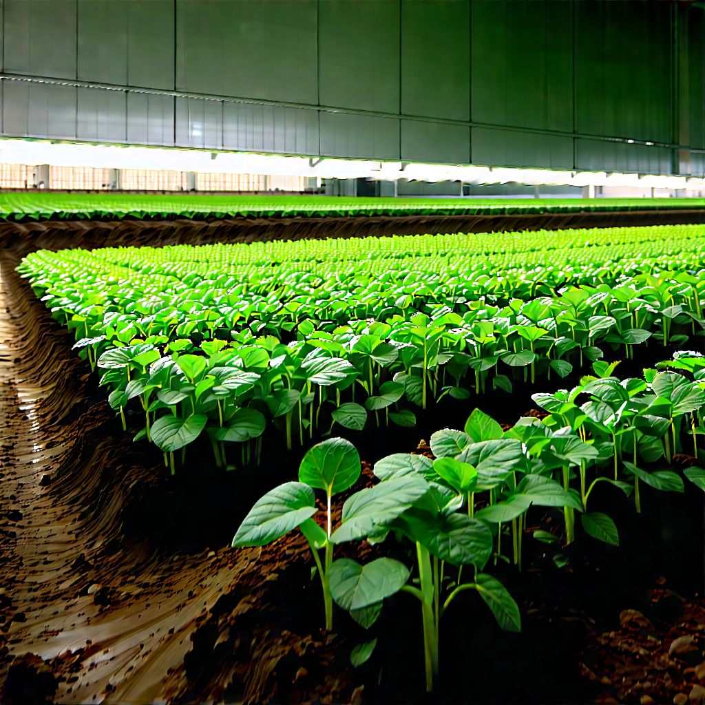 Agricultural Technology In Field Deployment With Large Greenhouse