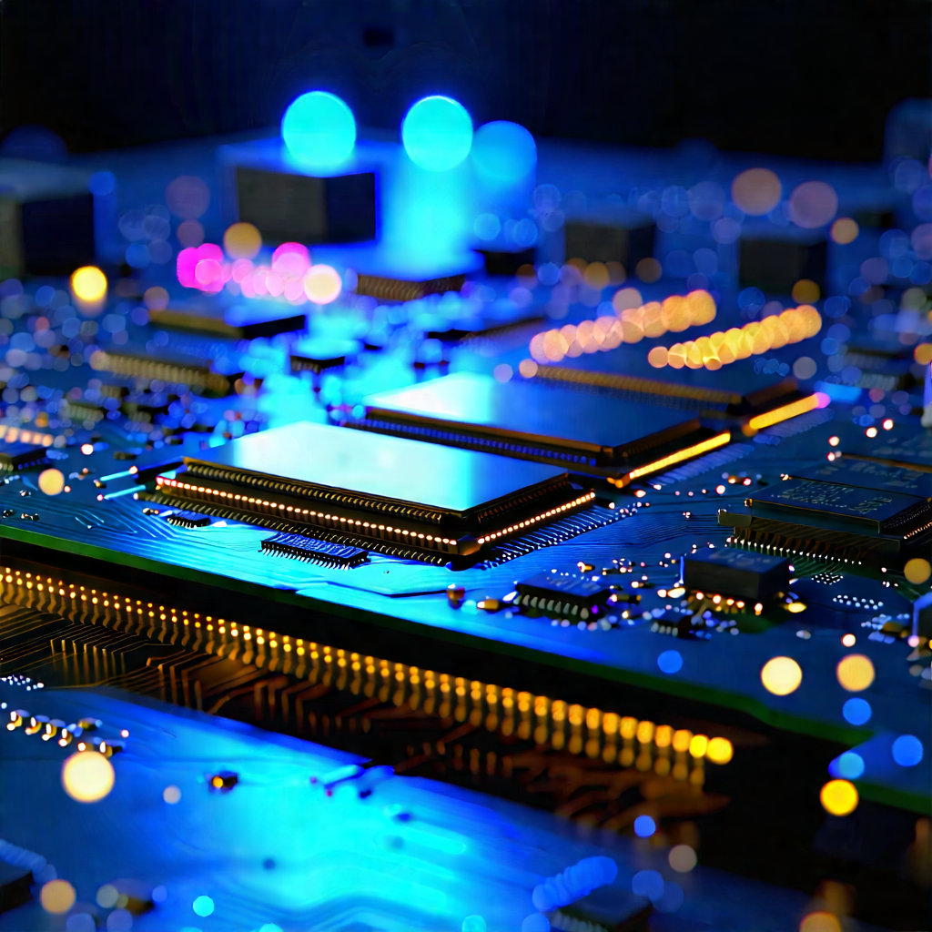 Close-up of memory module