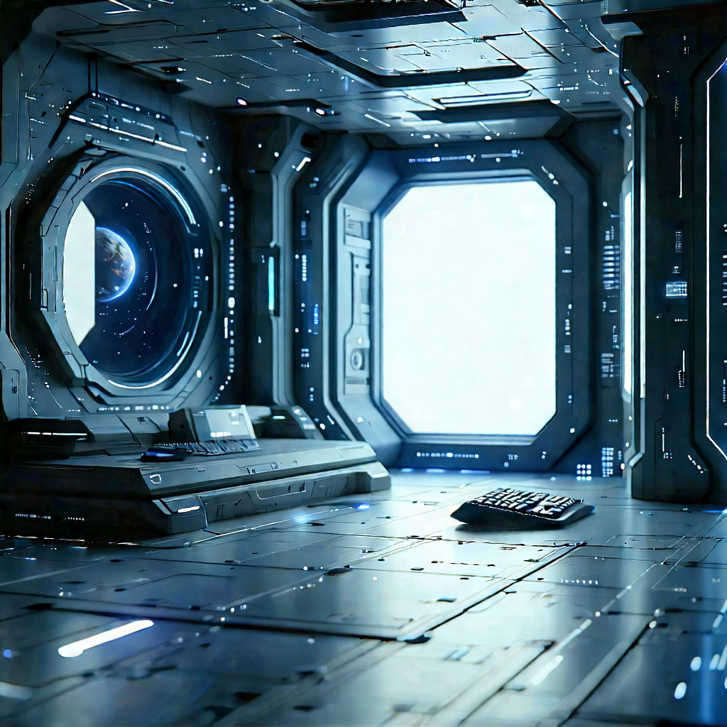 (futuristic:1.23) digital workspace