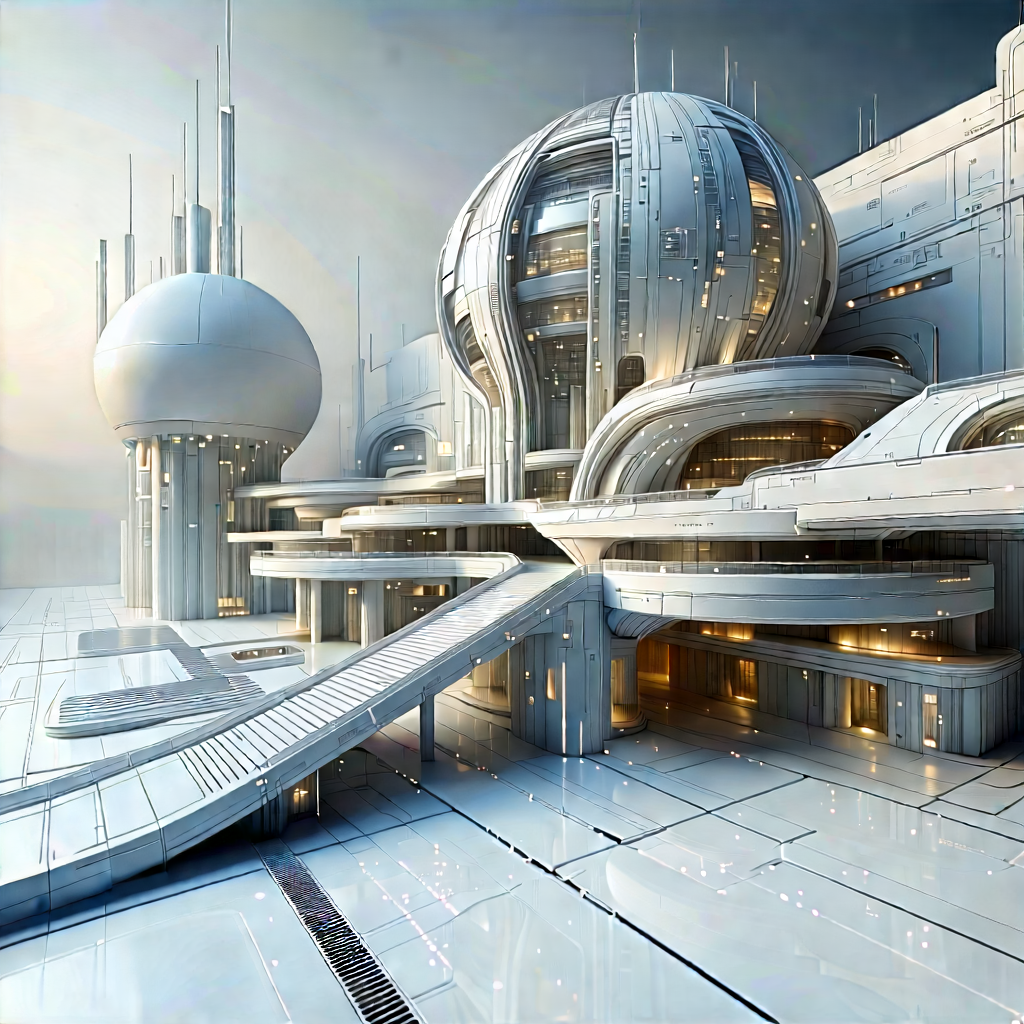 Innovative Renewable Energy (design:1.22) With Futuristic Cityscape
