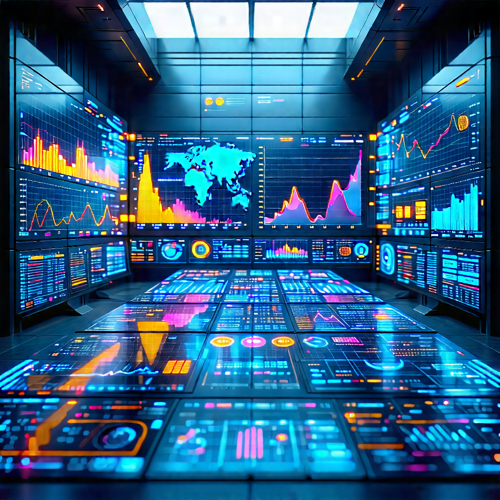 Financial technology in research center