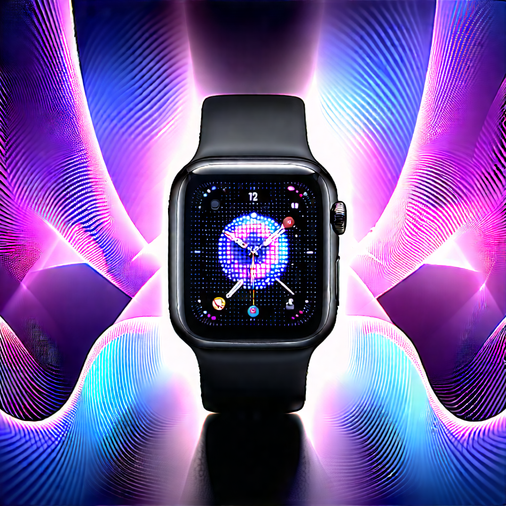 Smart watch with holographic display