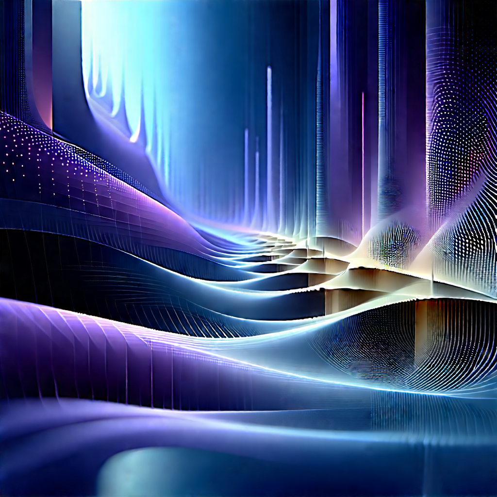 Futuristic innovation hub