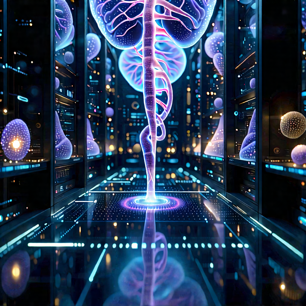 Healthcare Technology In Research Center With Image, There