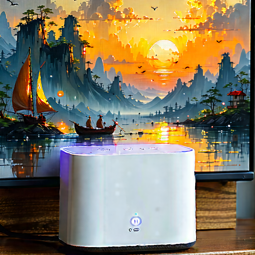 Smart home device with streaming content