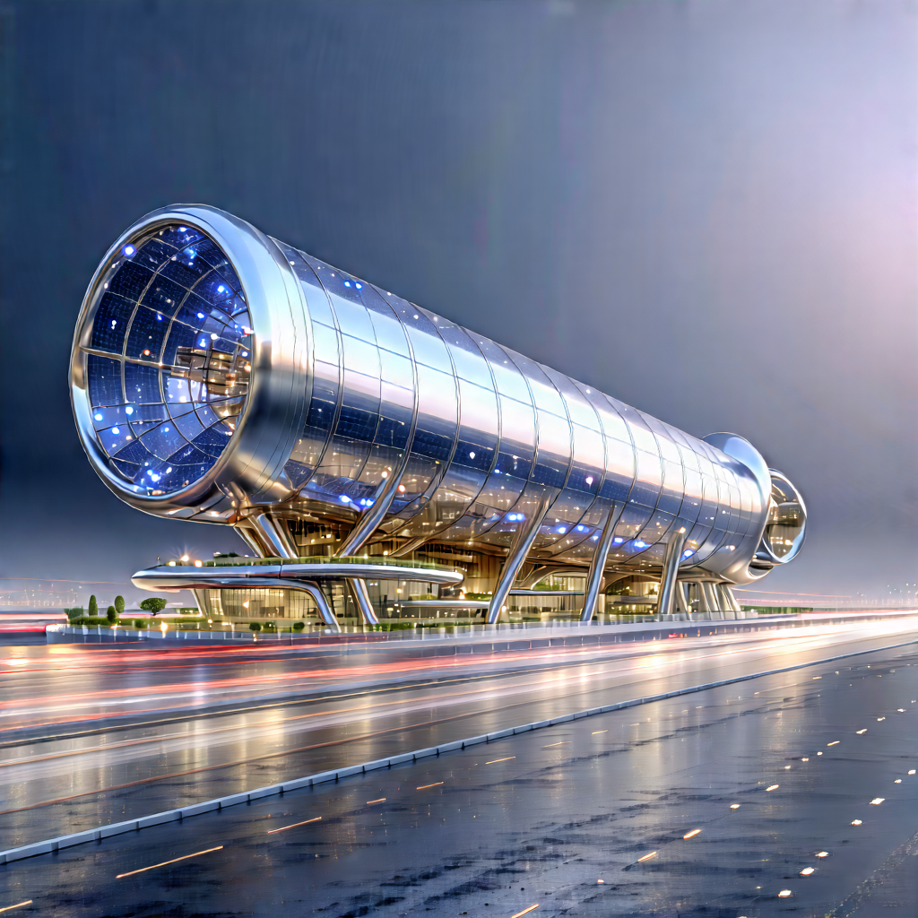 Innovative Renewable Energy Design With Large, Futuristic