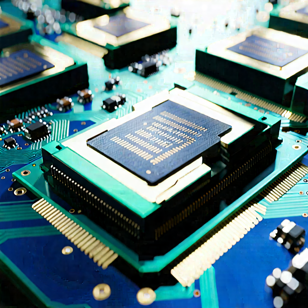 Close-up of memory module