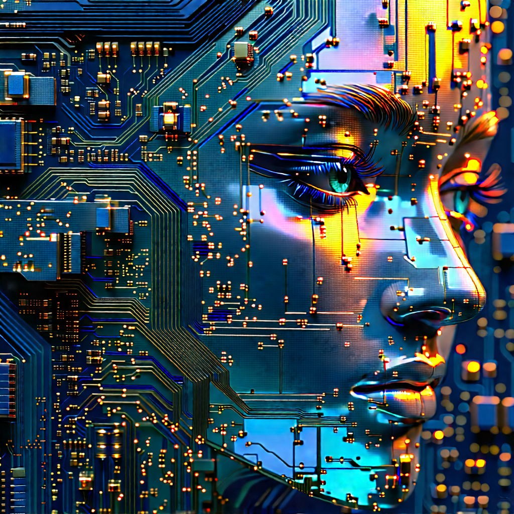 Close-up of memory module