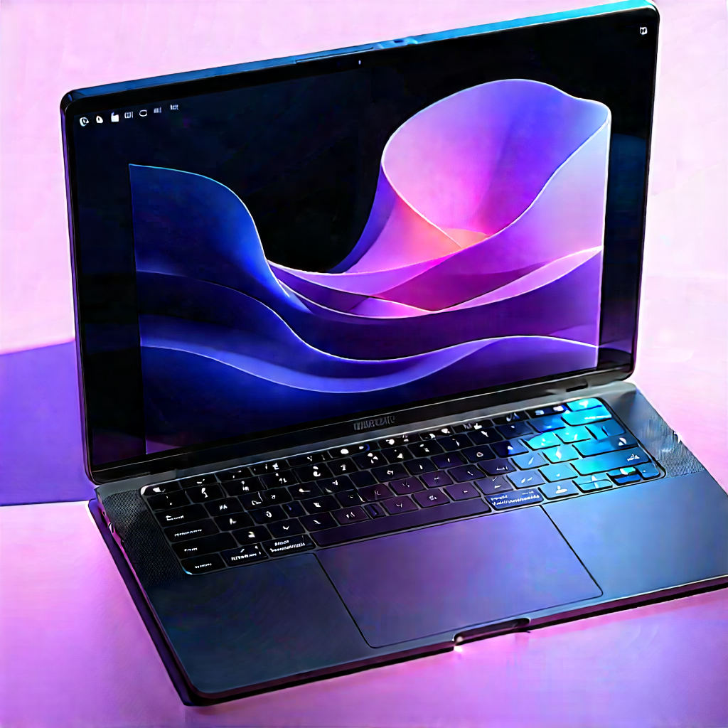 Laptop With User Interface With Laptop Computer