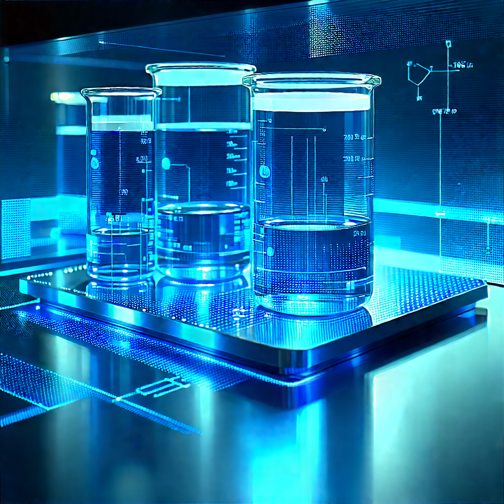 Healthcare Technology In Modern Laboratory With Table Three