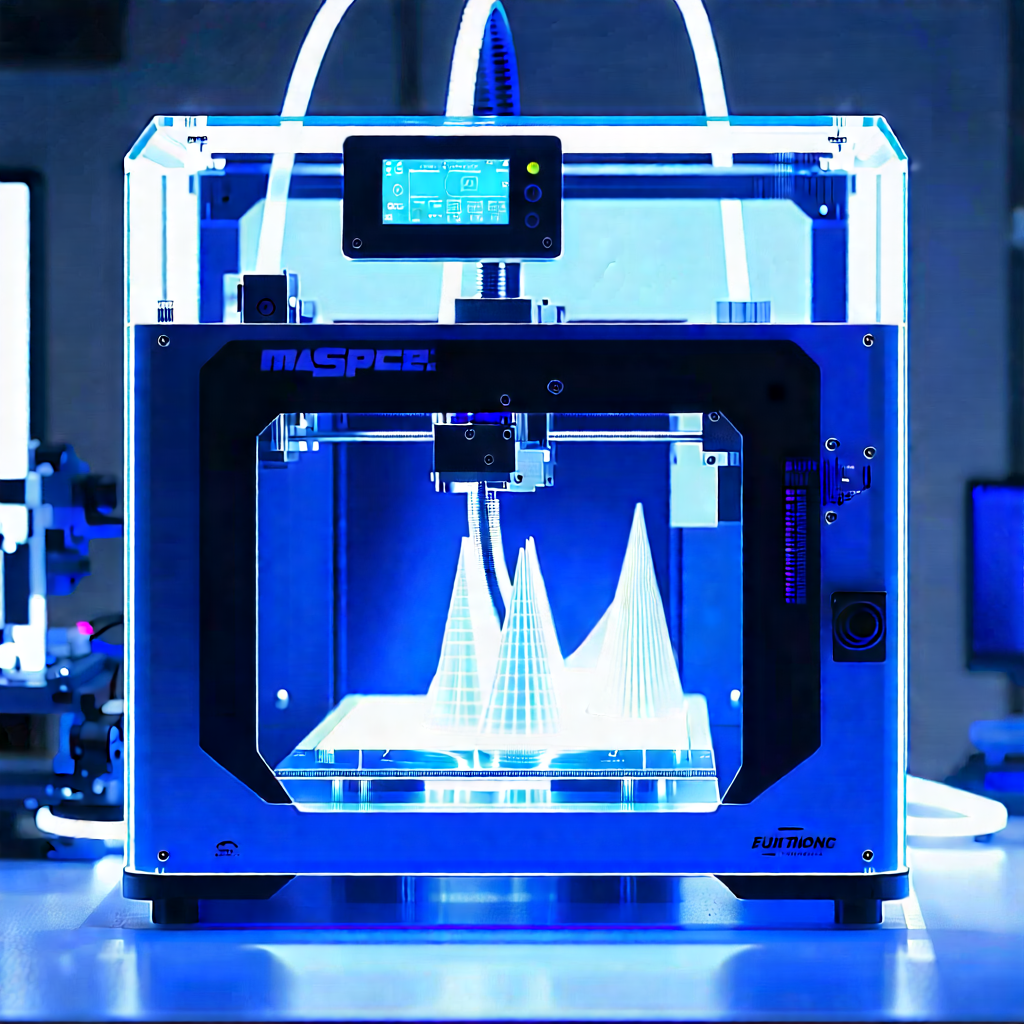 3d printer with holographic projection