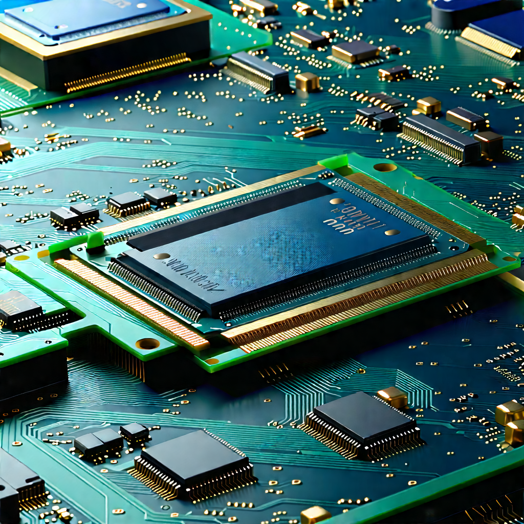 Close-up of memory module