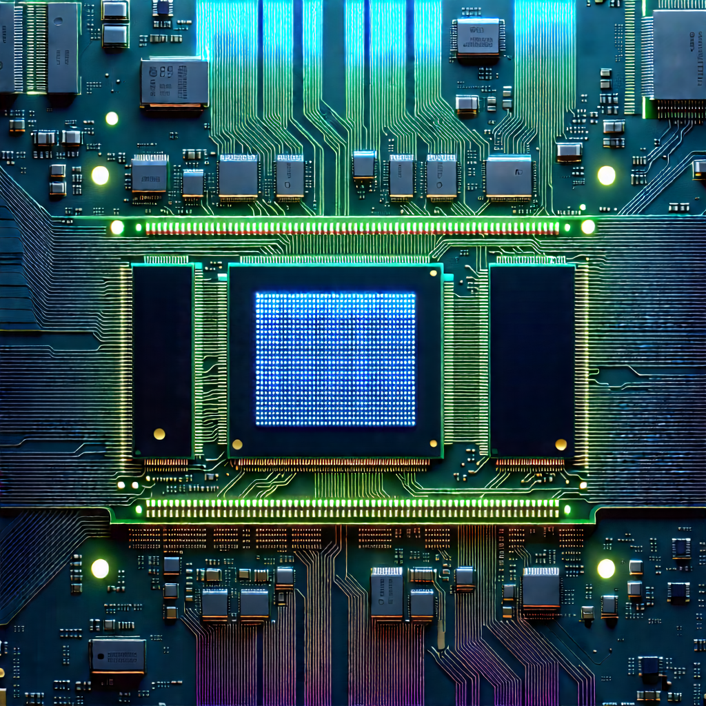 Close-up of memory module