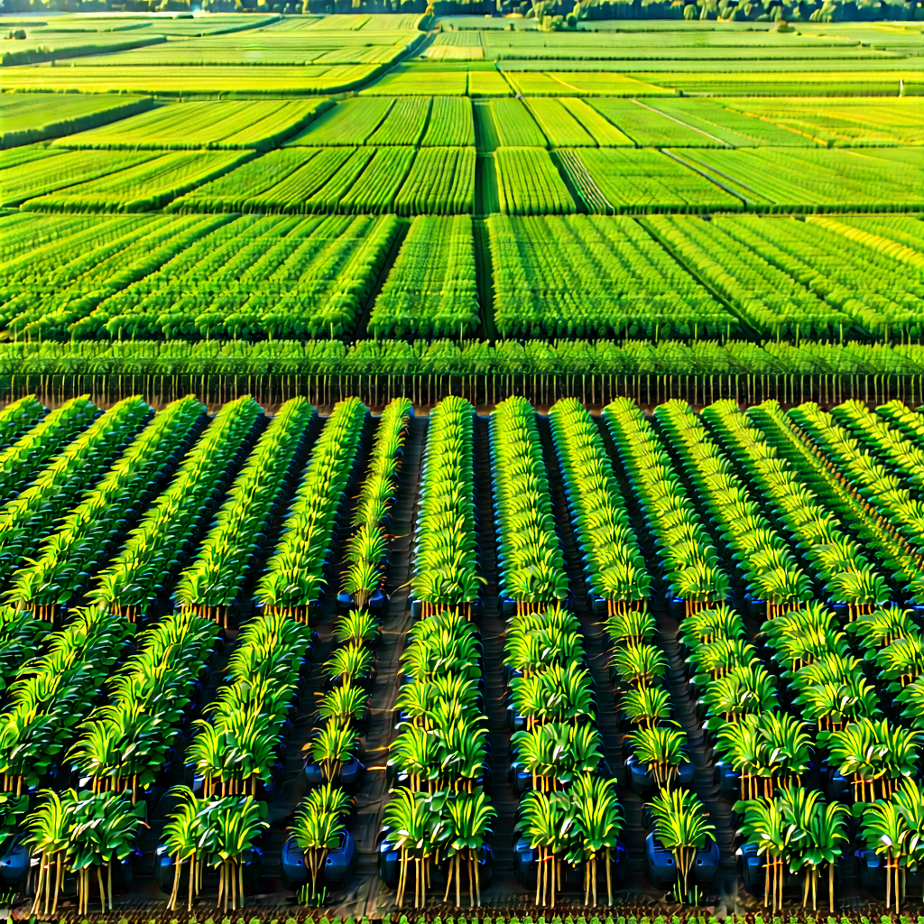 Agricultural Technology In Field Deployment With Large, Lush