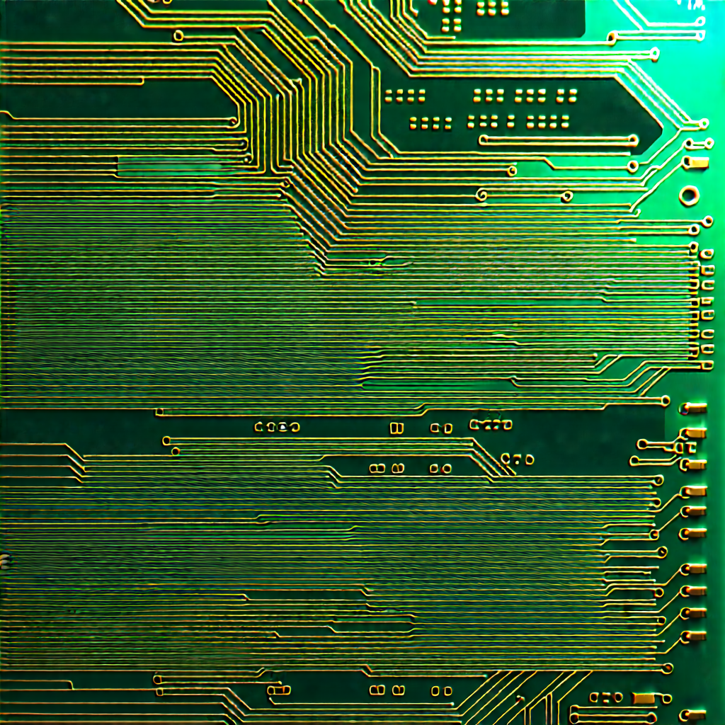 Circuit board with laser scanning