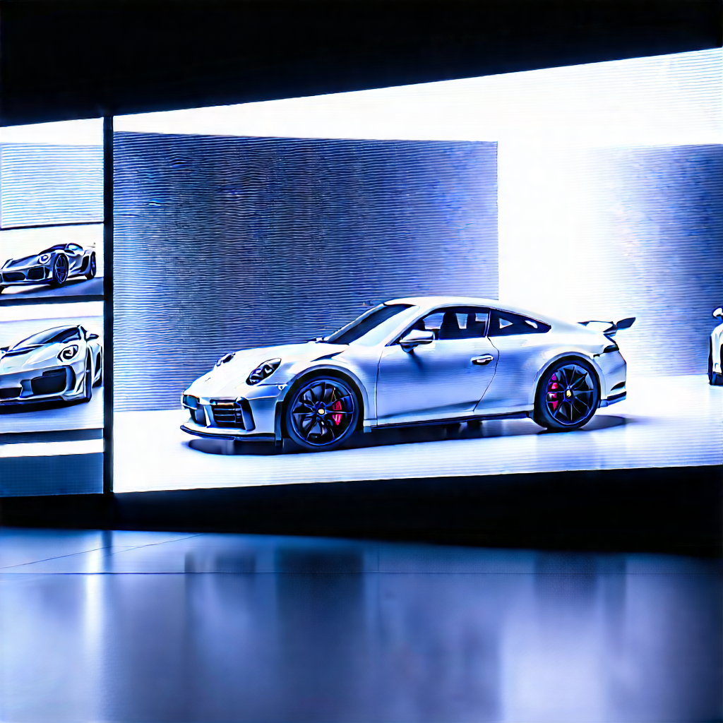 Automotive Technology In Field Deployment With Large Display