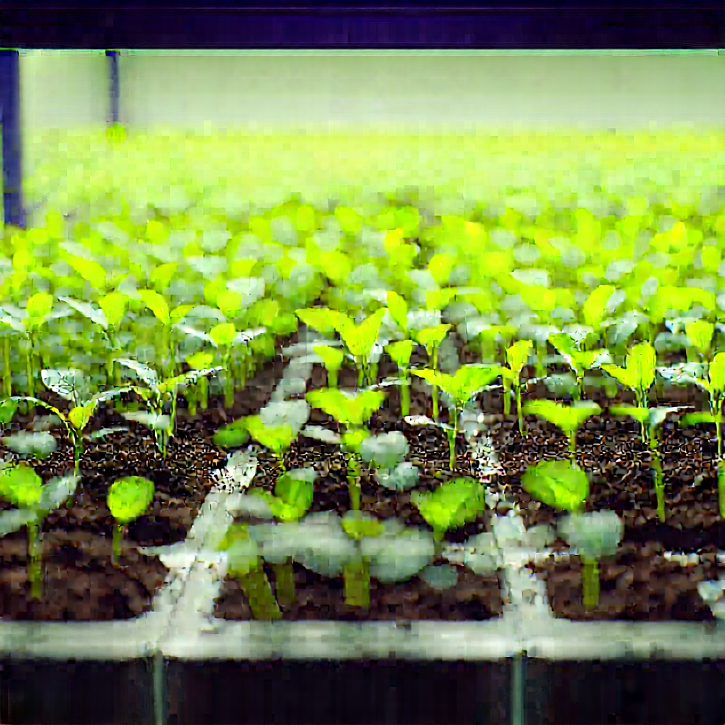 Agricultural Technology In Research Center With Image, There