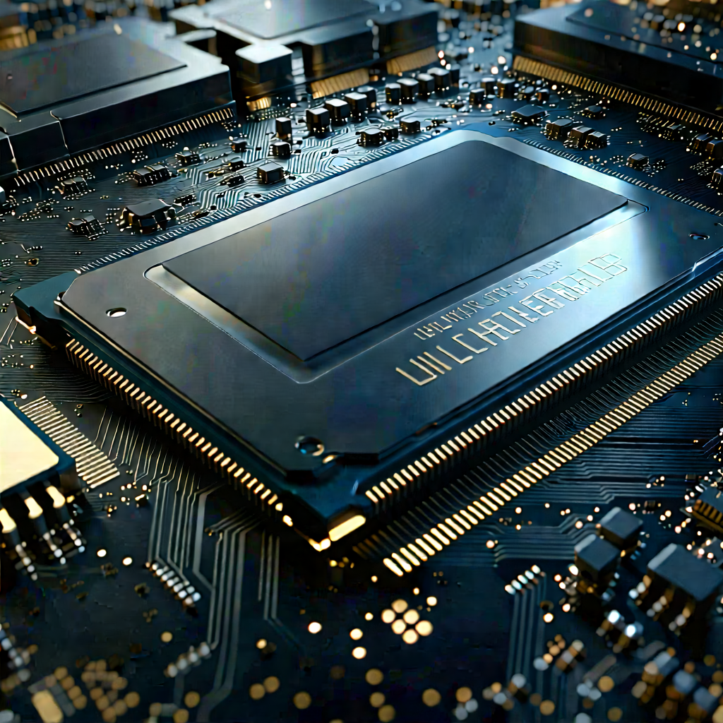 Close-up of memory module