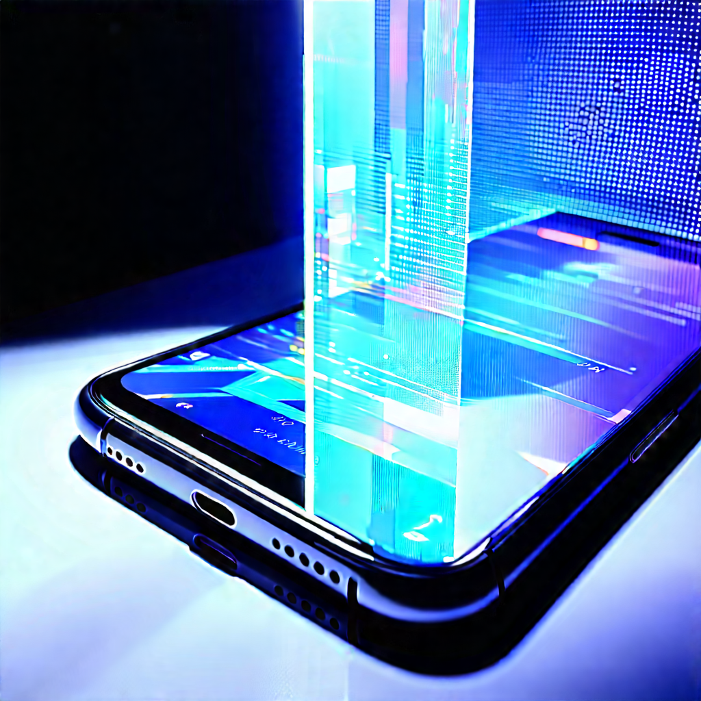 Smartphone With Holographic Display With Cell Phone