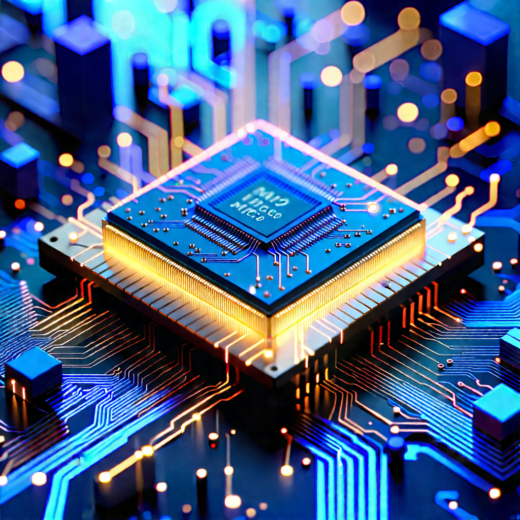 Microchip with data streams