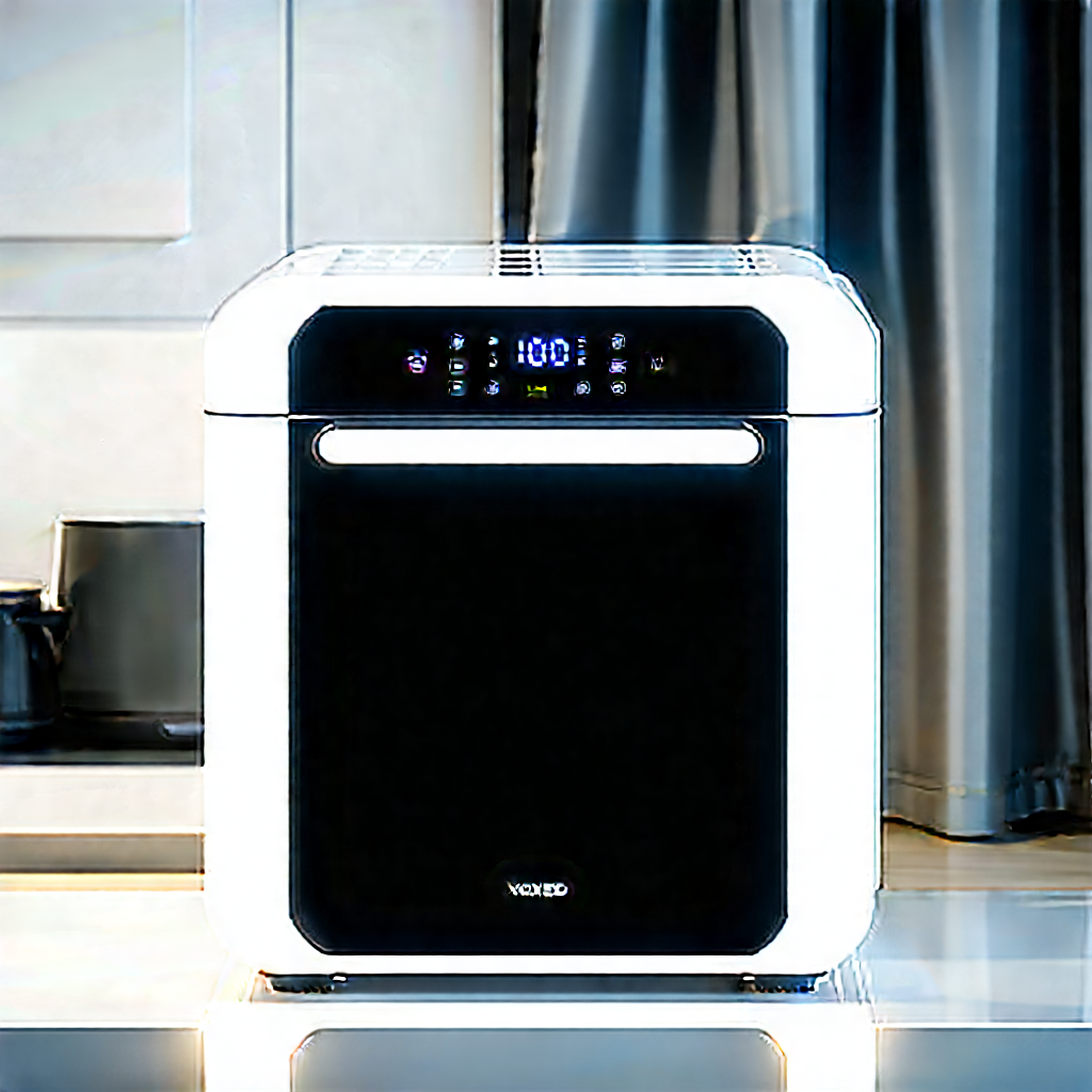 Innovative Smart Appliance Design With White Black