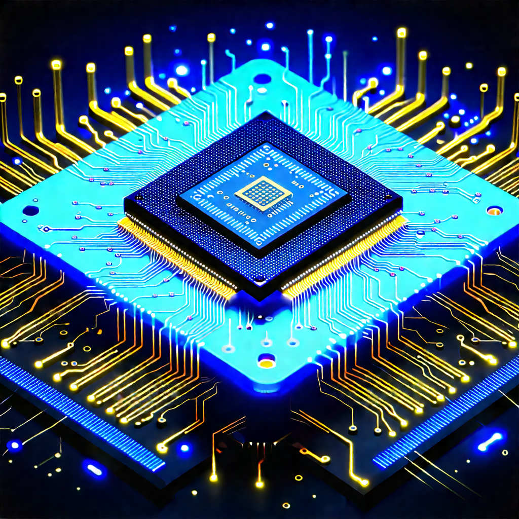 Microchip with data streams