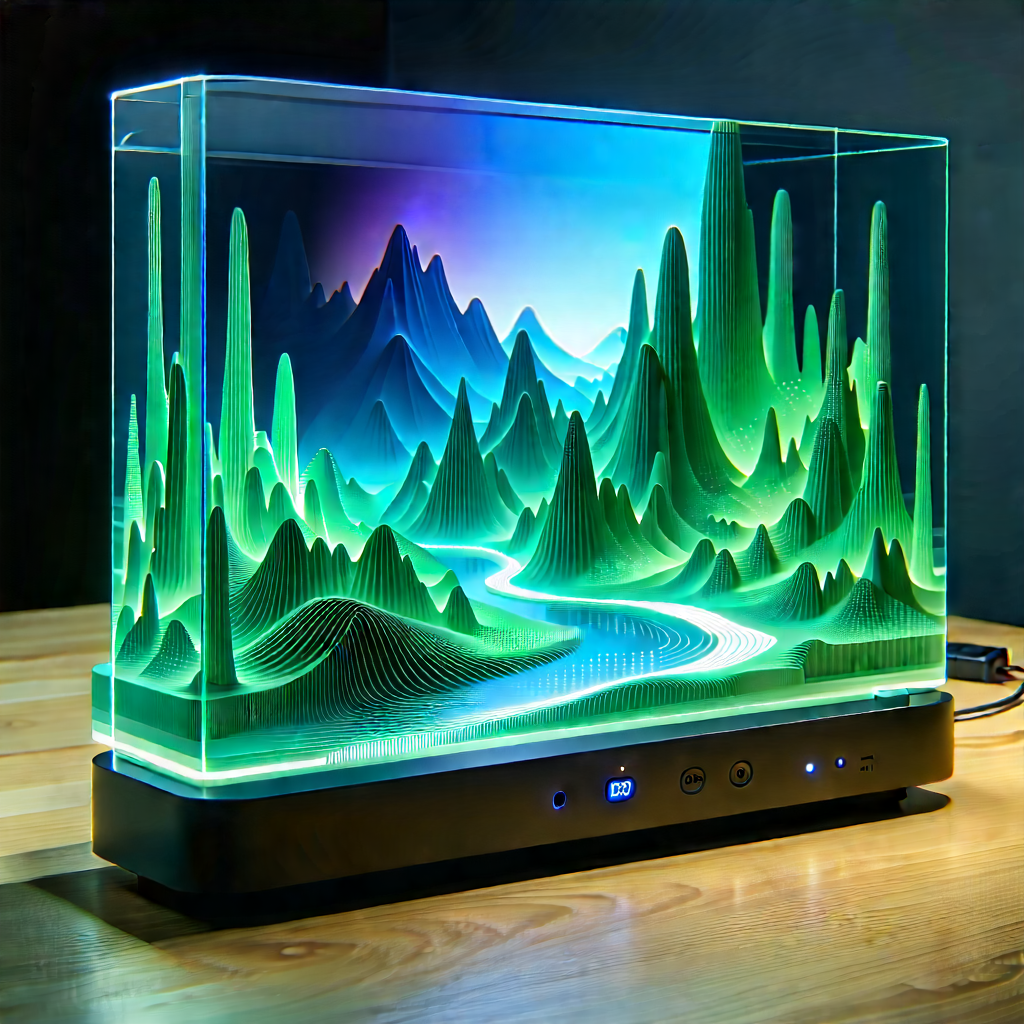 Smart home device with data visualization
