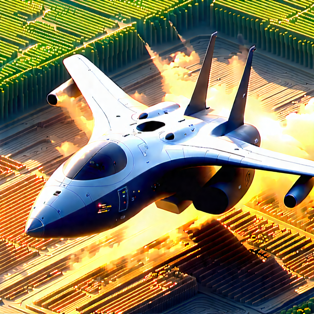 Aerospace Technology In Field Deployment With Flying Through