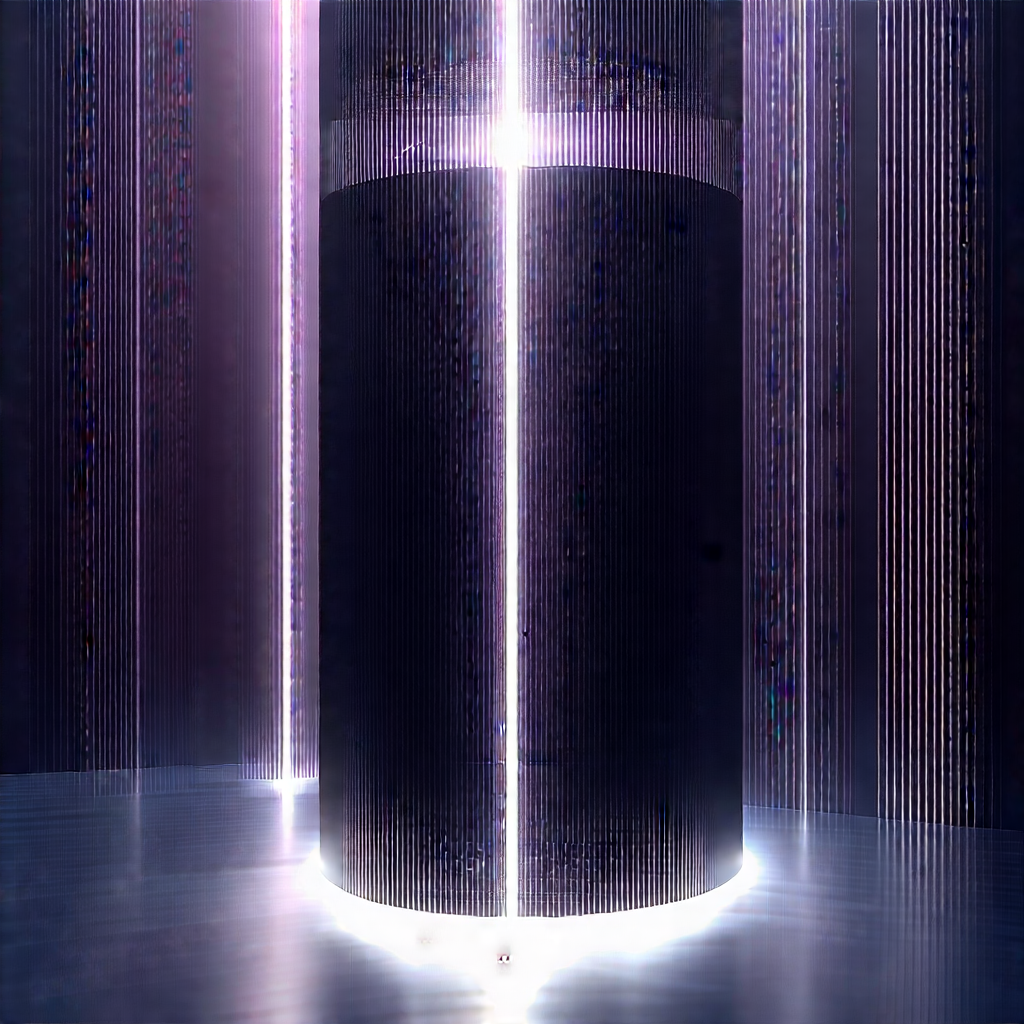 Quantum Computer With Laser Scanning With Large Black
