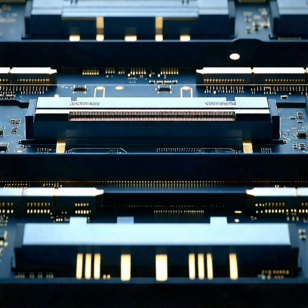 Close-up of memory module
