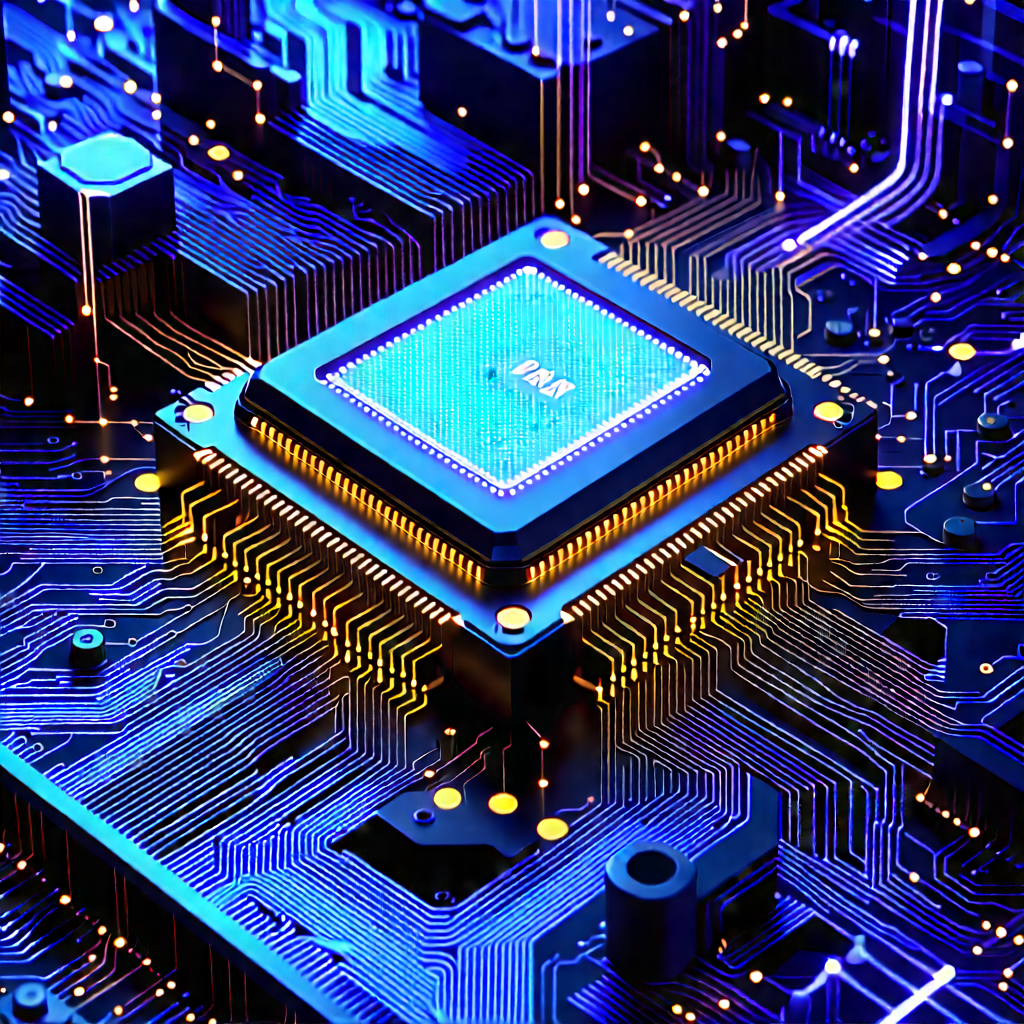 Microchip with data streams