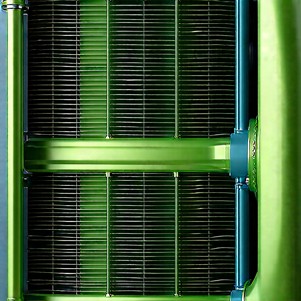 Close-up of cooling system