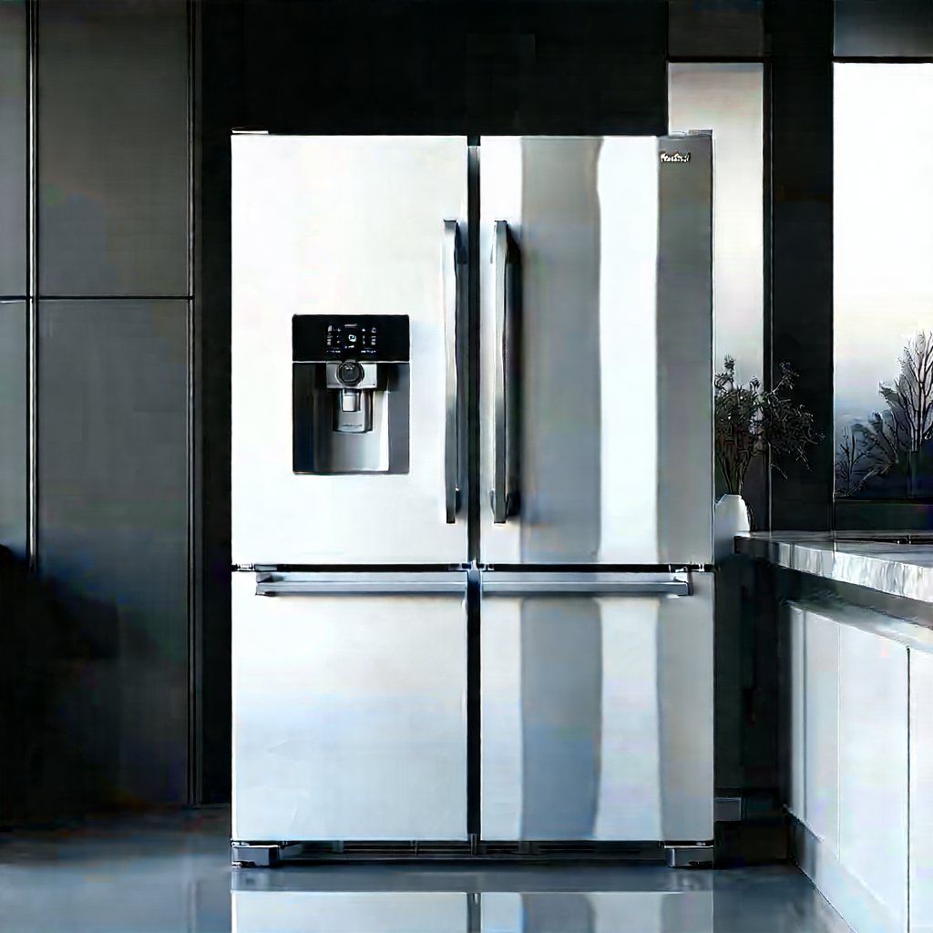 Innovative Smart Appliance Design With Large, Modern
