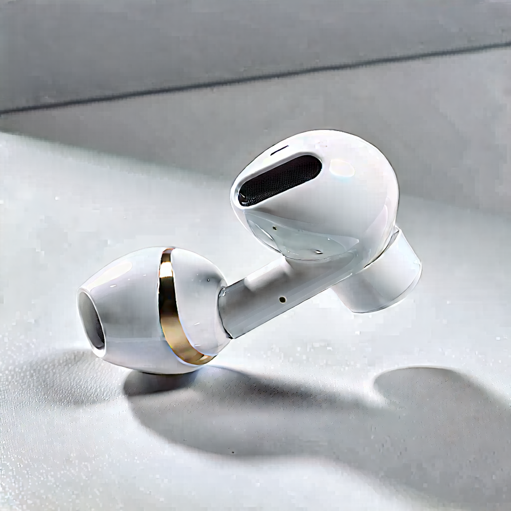Wireless Earbuds With Streaming Content With Pair White