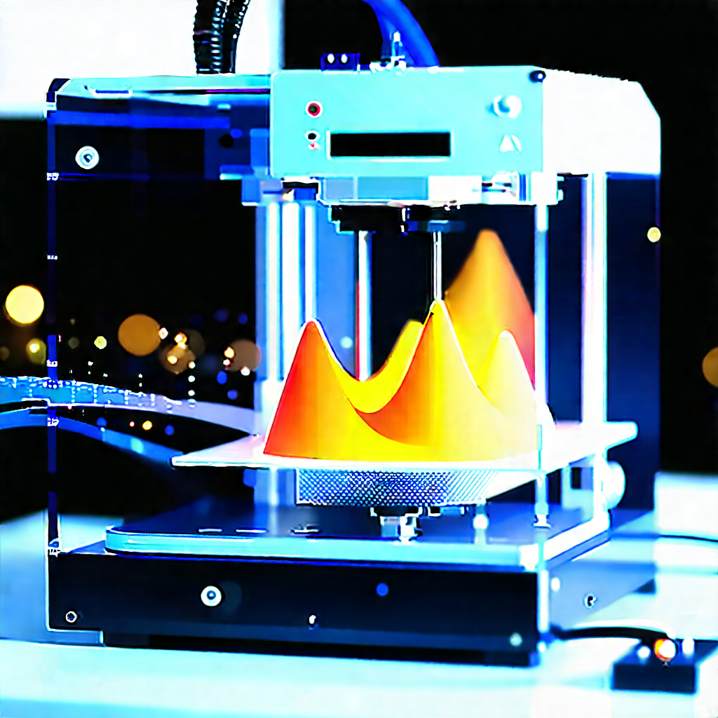 3d printer with digital particles