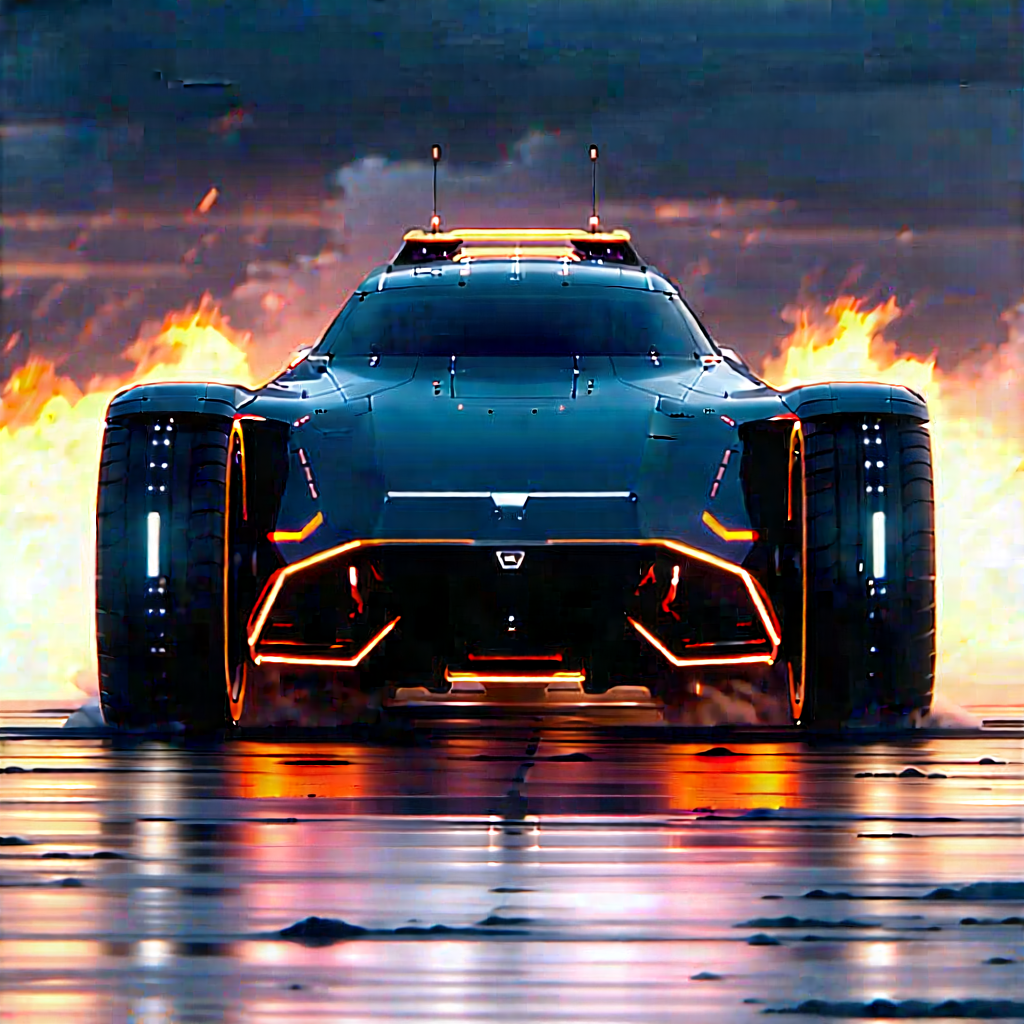 Automotive Technology In Field Deployment With Futuristic Vehicle
