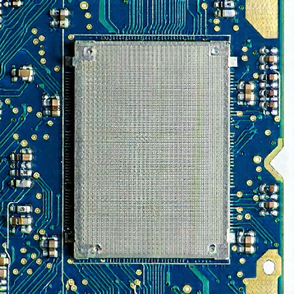 Close-up of memory module